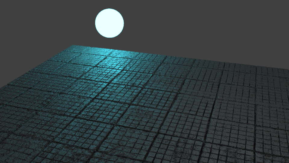 concrete and depth lighting